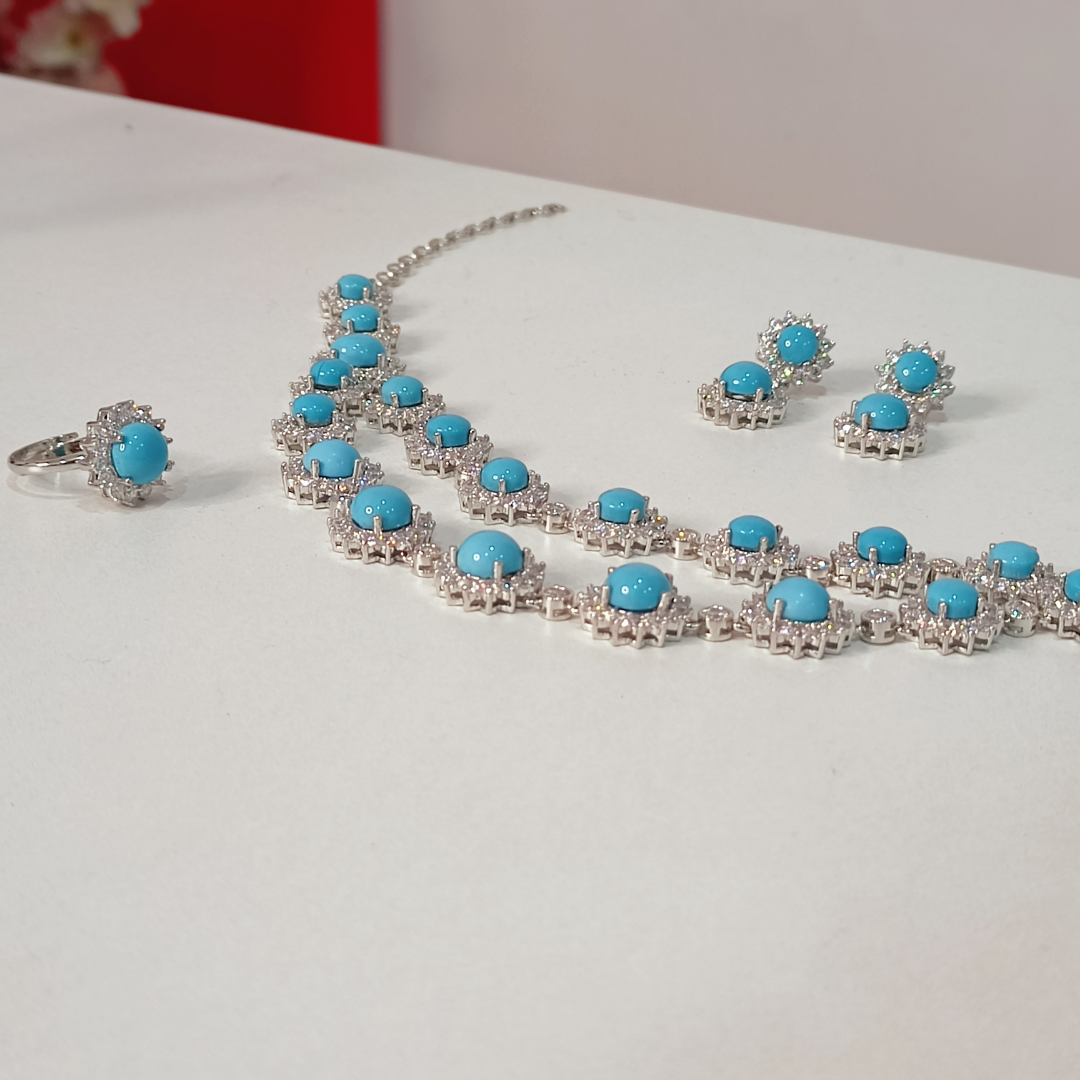 Firoza Necklace Set