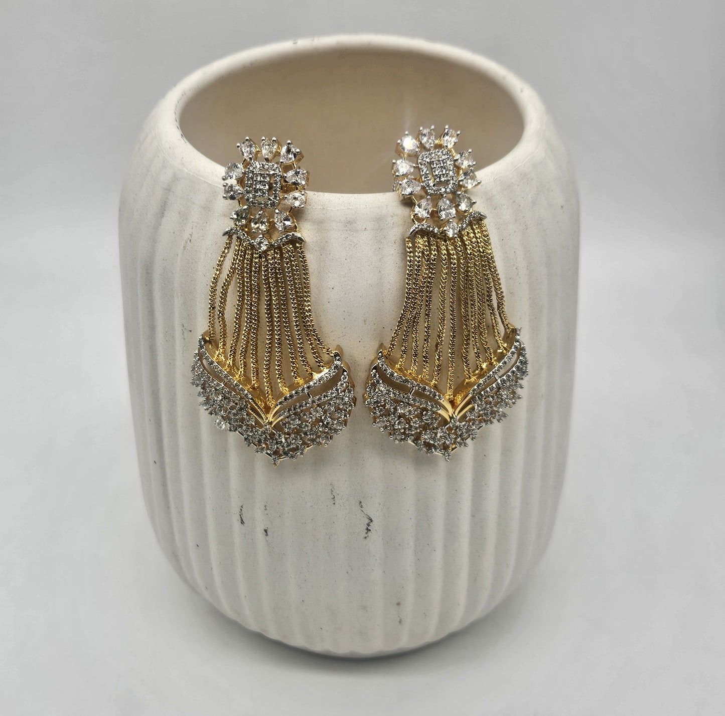 Gold Plated Party Earrings