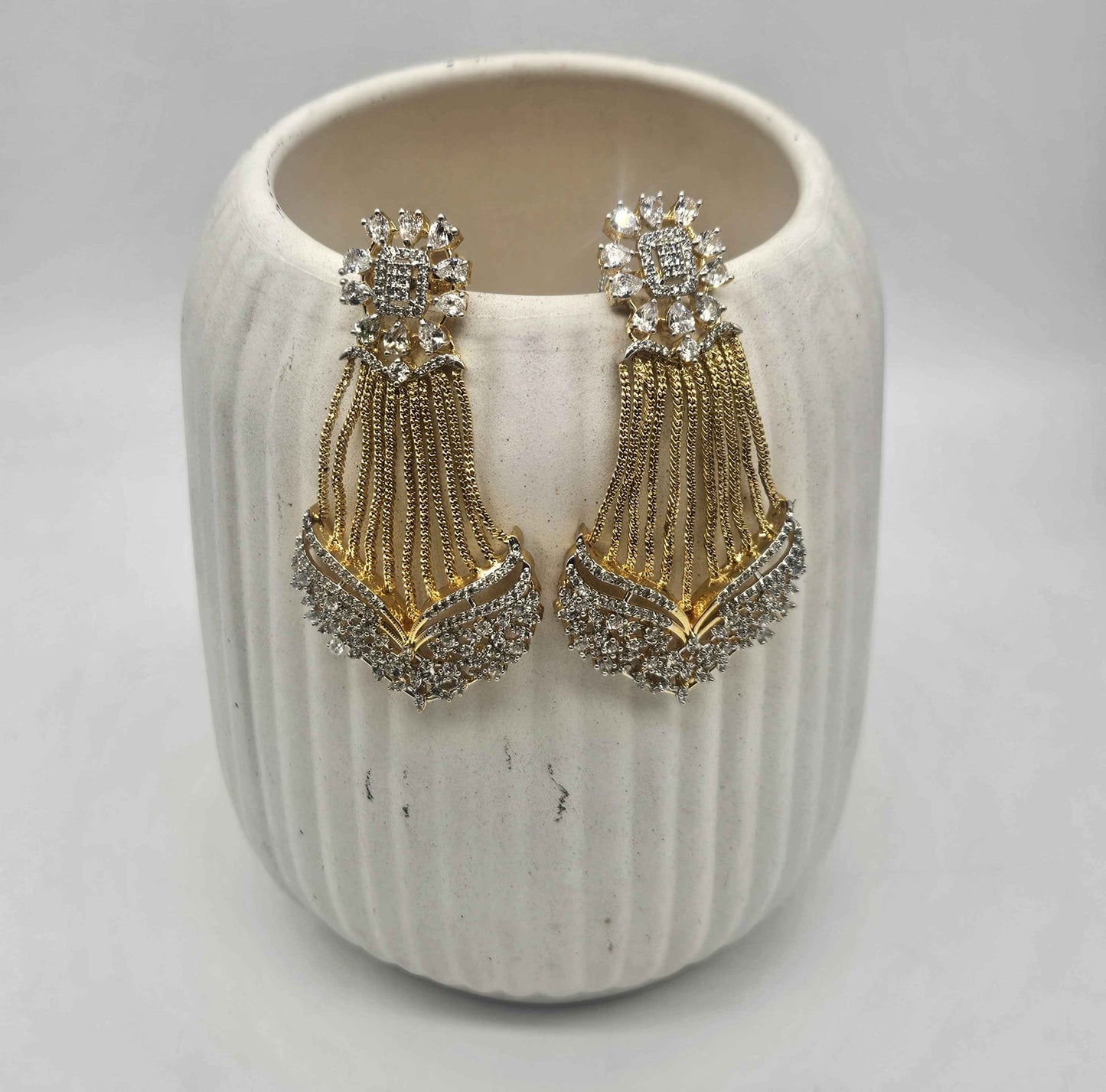 Gold Plated Party Earrings