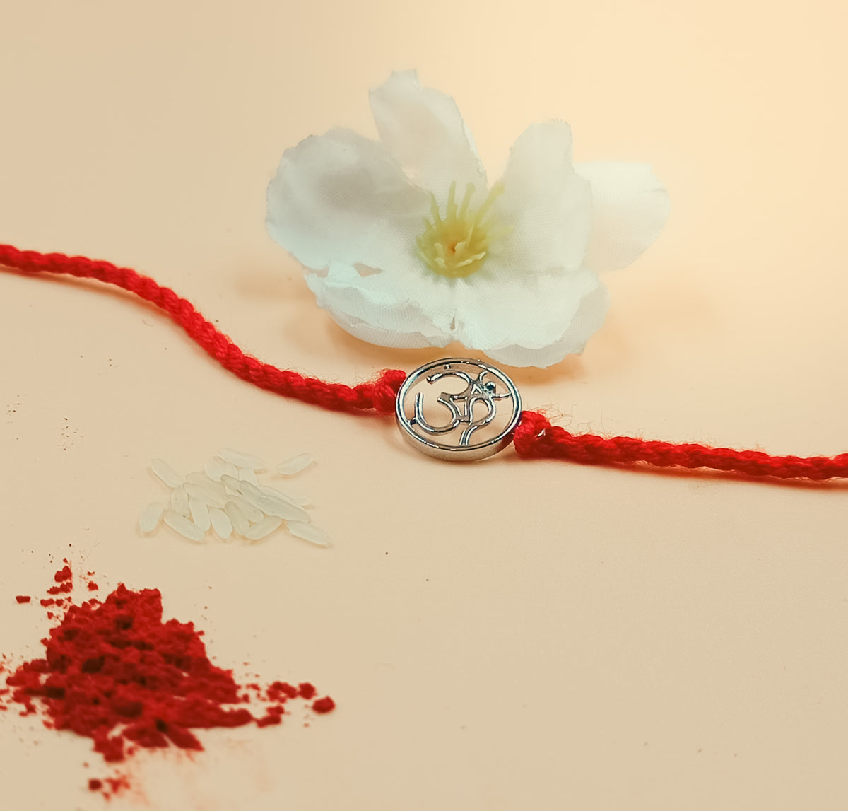 Om Spiritual Bracelet with 92.5 Silver Motif