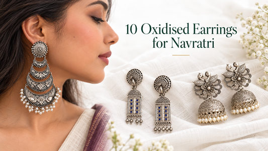 10 Oxidised Earrings for Navratri