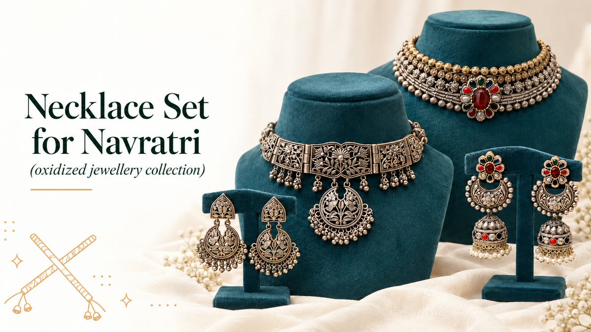 10 Oxidised Necklace Set for Navratri