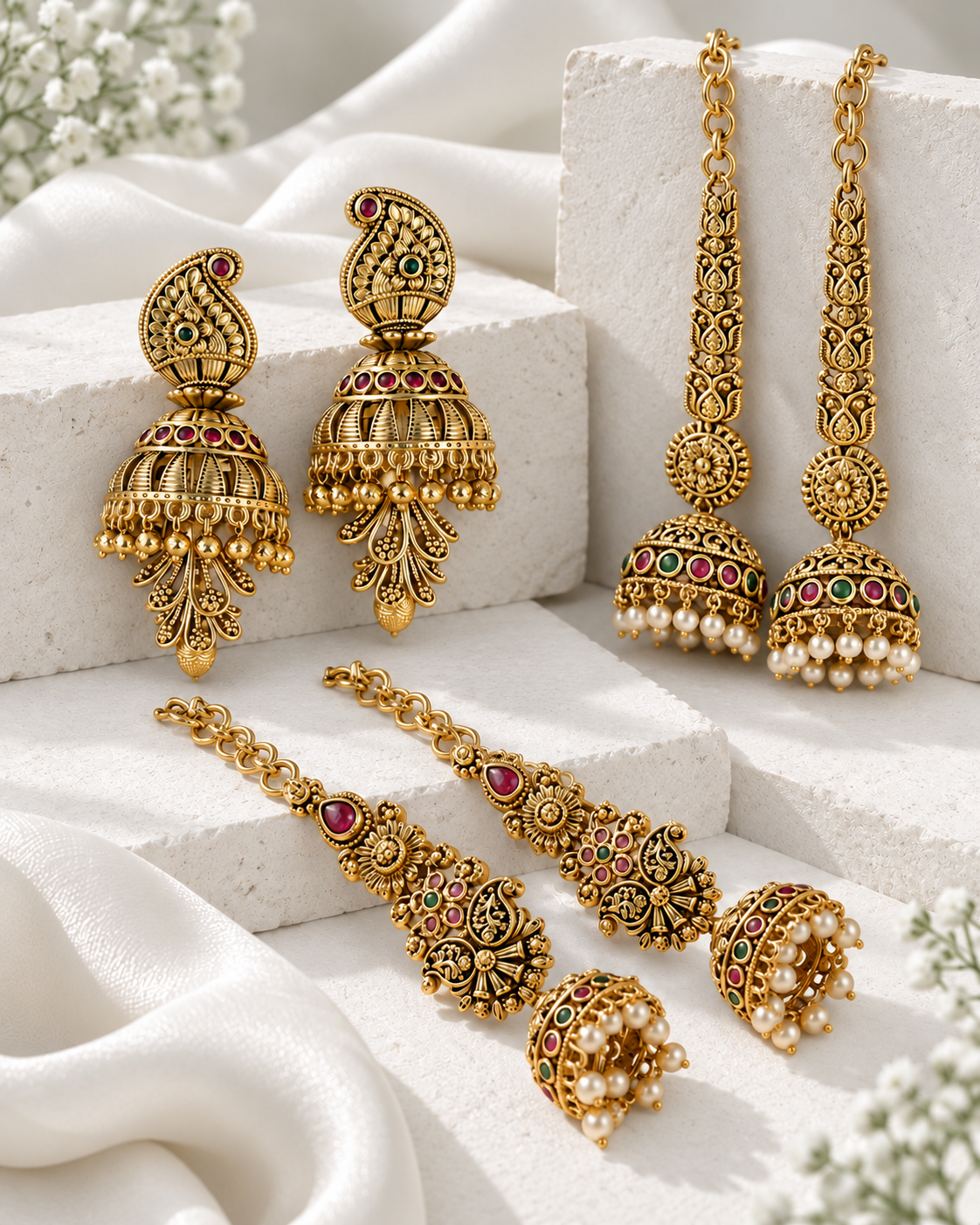 Temple Earrings