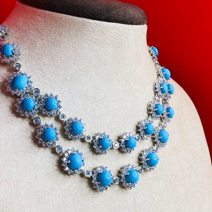 Firoza Necklace Set